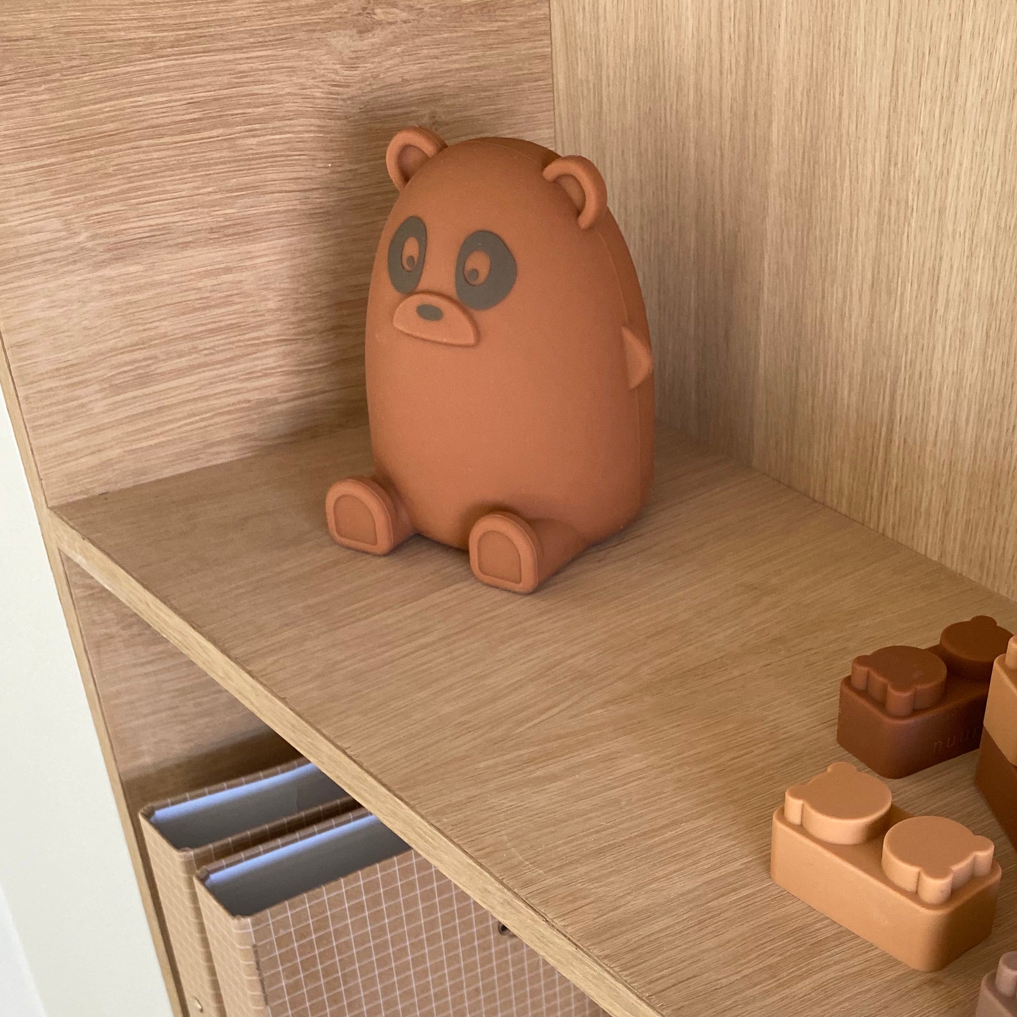 nuuroo Ella silikone natlampe Lampe Caramel Café