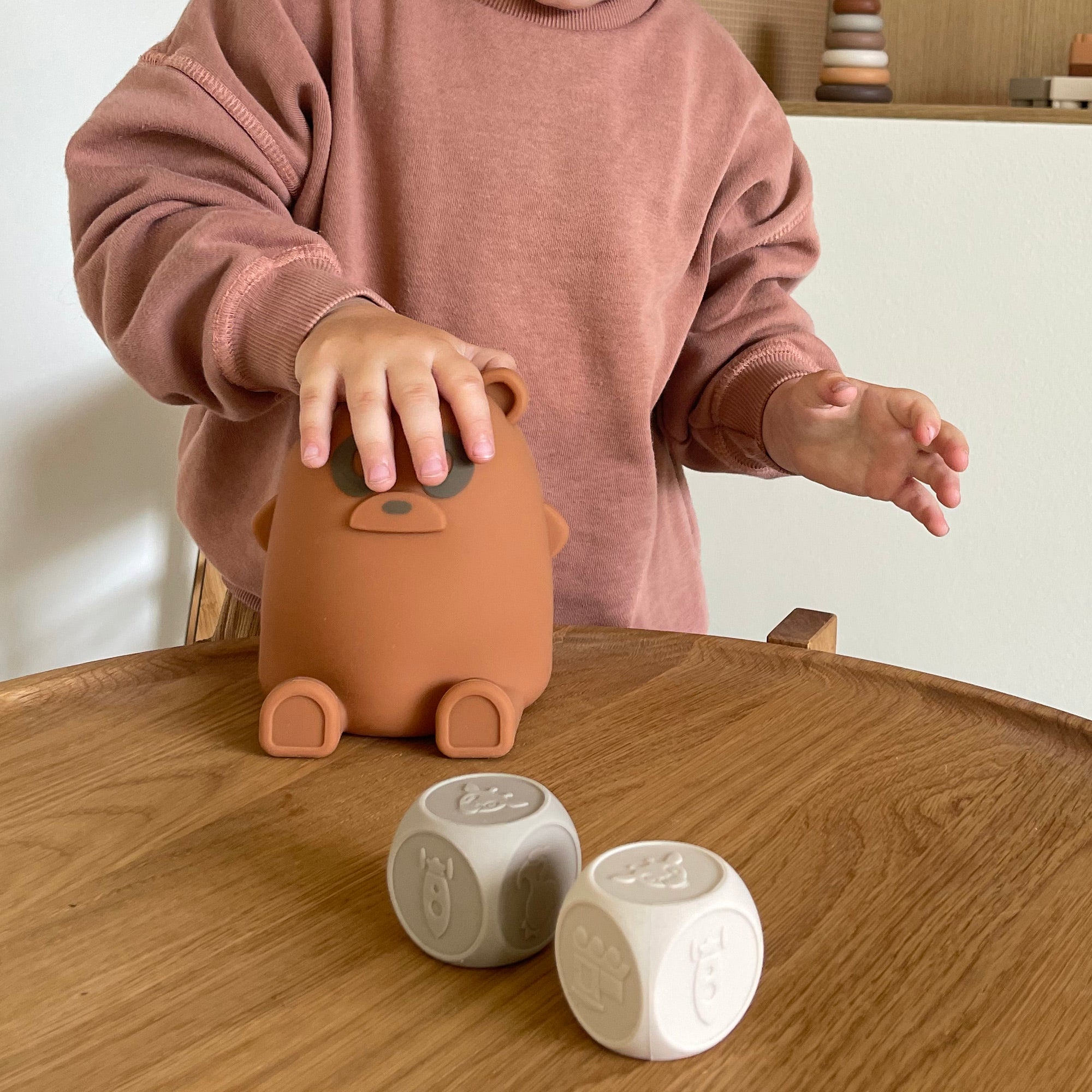 nuuroo Ella silikone natlampe Lampe Caramel Café