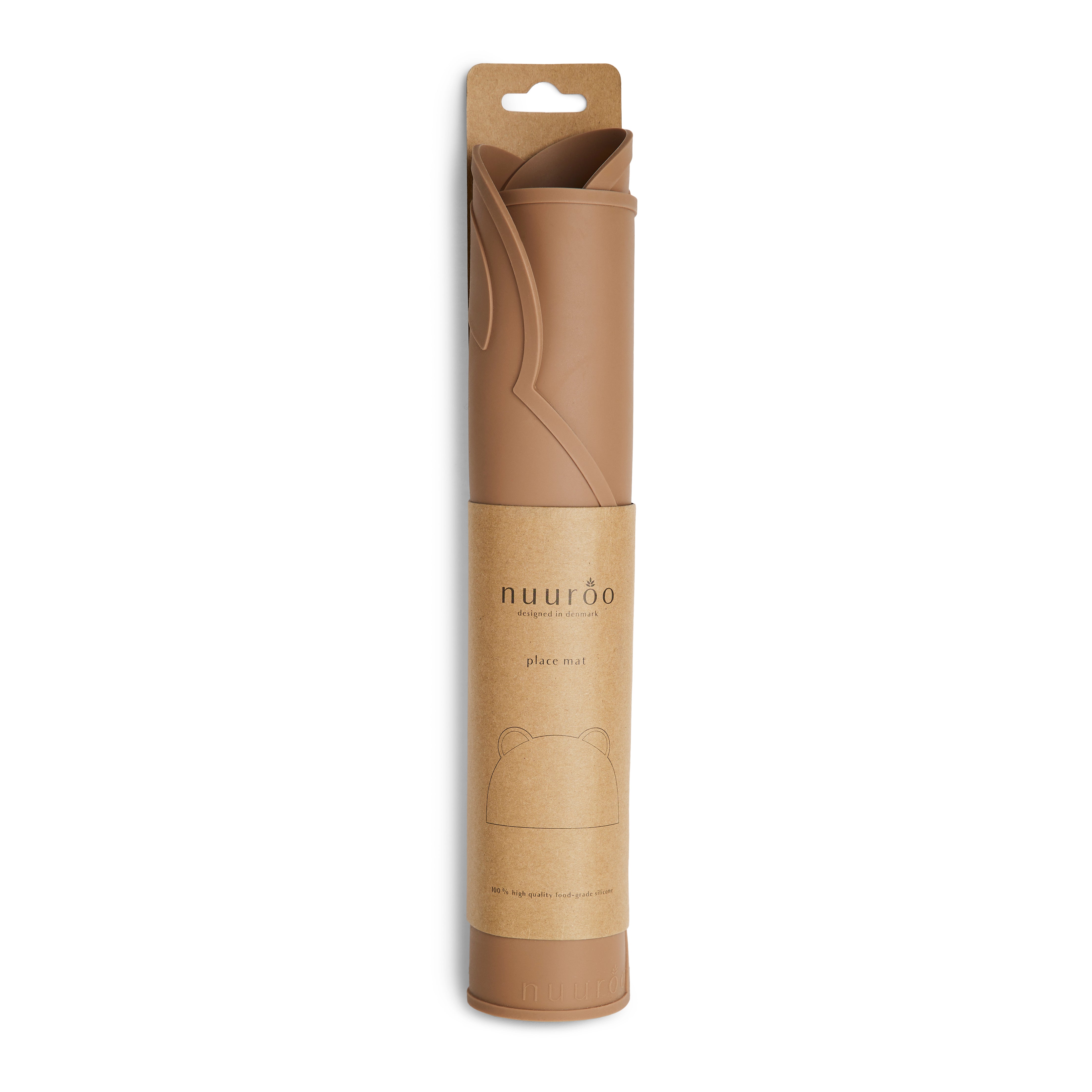 nuuroo Ester silikone dækkeserviet Dækkeserviet Chocolate malt