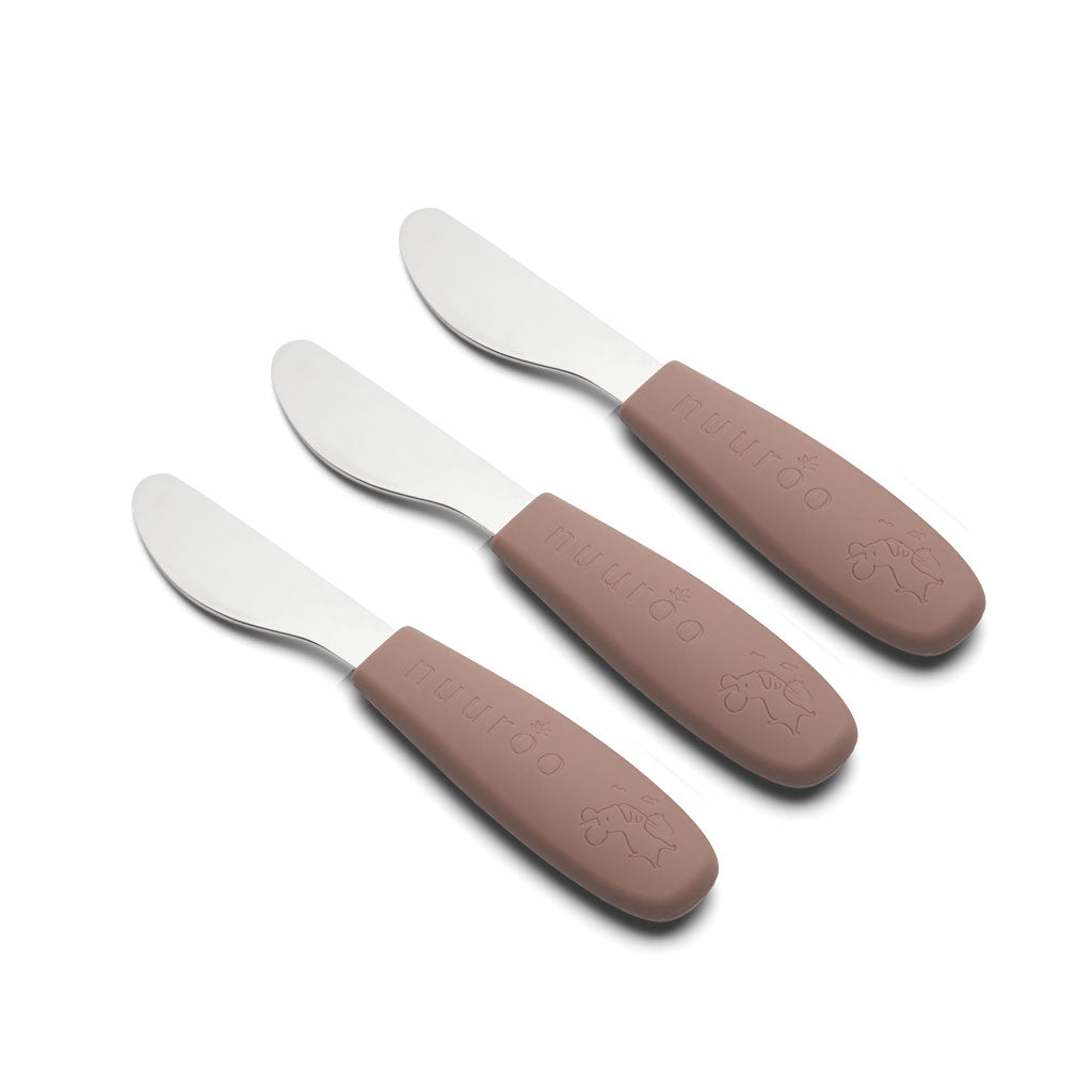 nuuroo Harper knive - 3 pak Cutlery Chocolate malt