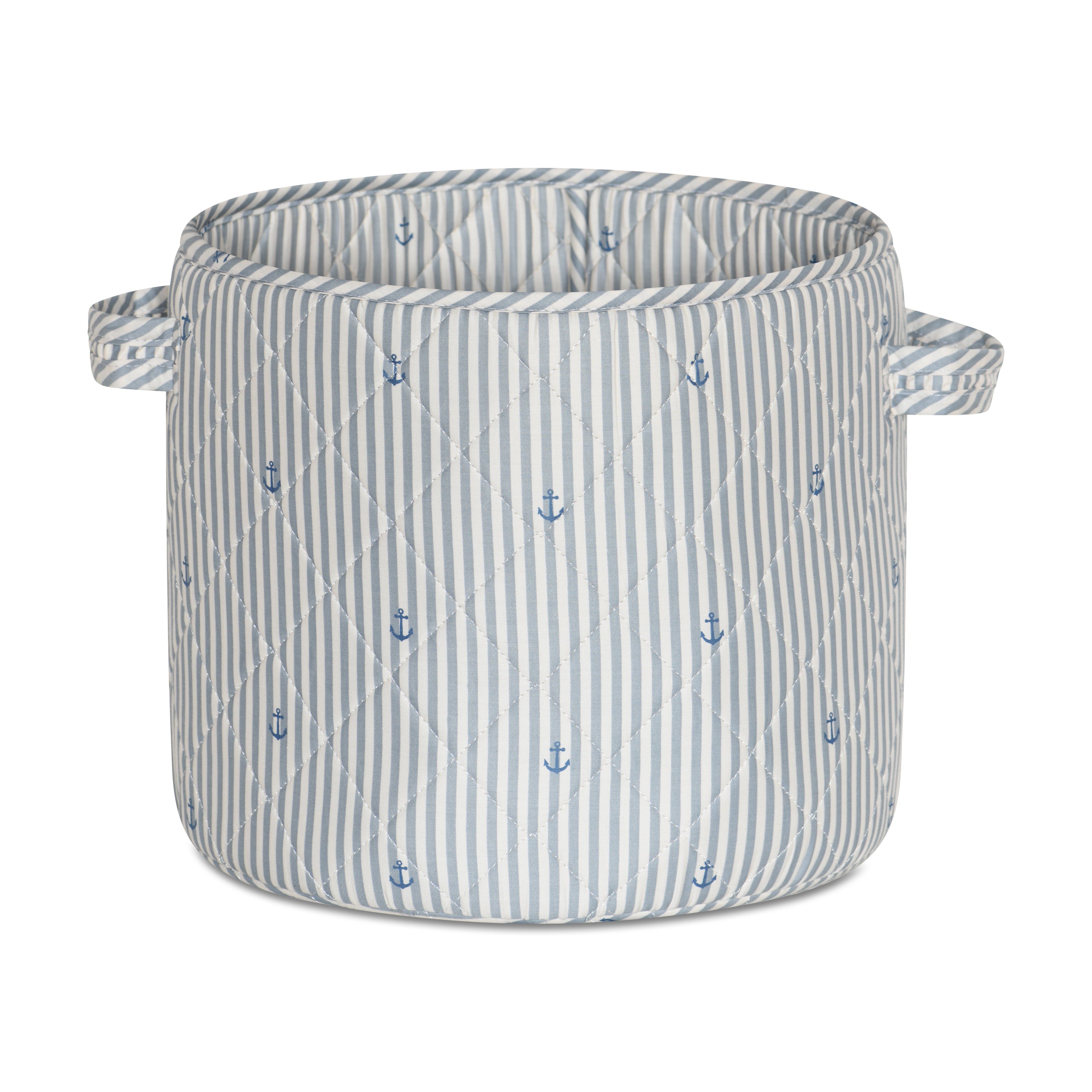 nuuroo Hunter quilted opbevaringskurv - medium Storage bag Stripe anchor