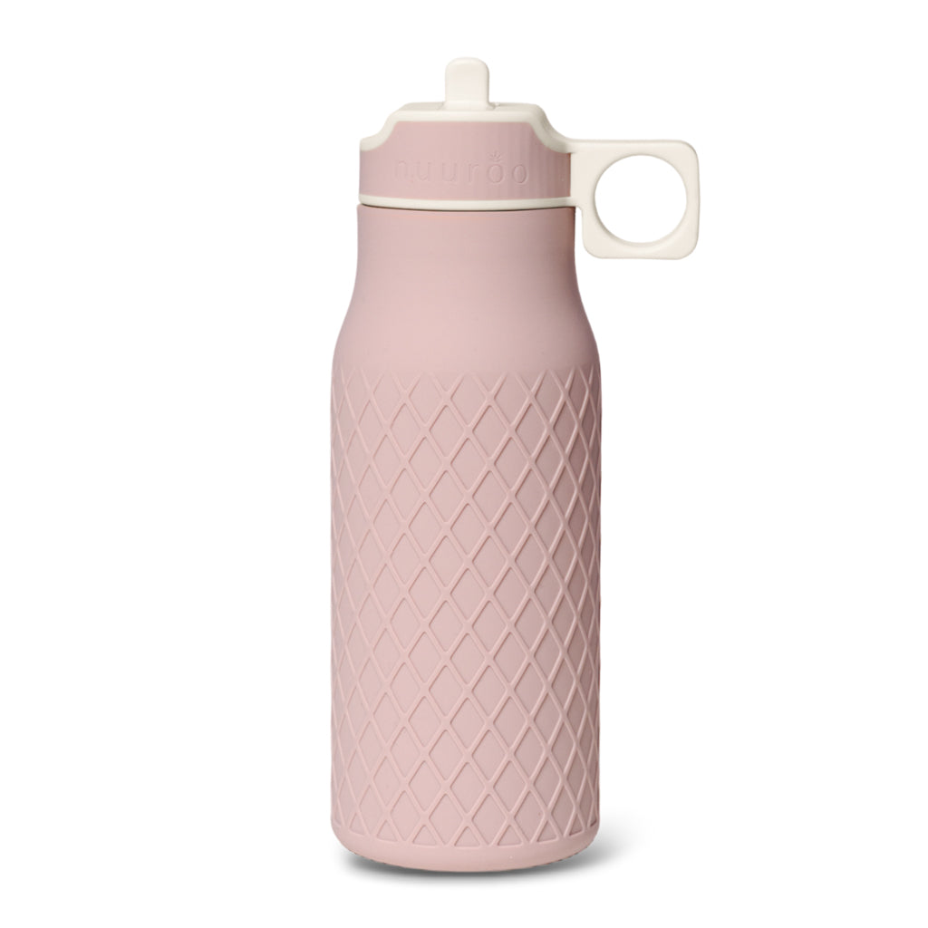 nuuroo Isa silikone drikkedunk - 400 ml Drinking bottle Woodrose