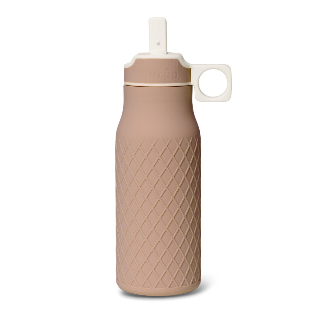 nuuroo Isa silikone drikkedunk - 400 ml Drinking bottle Chocolate malt