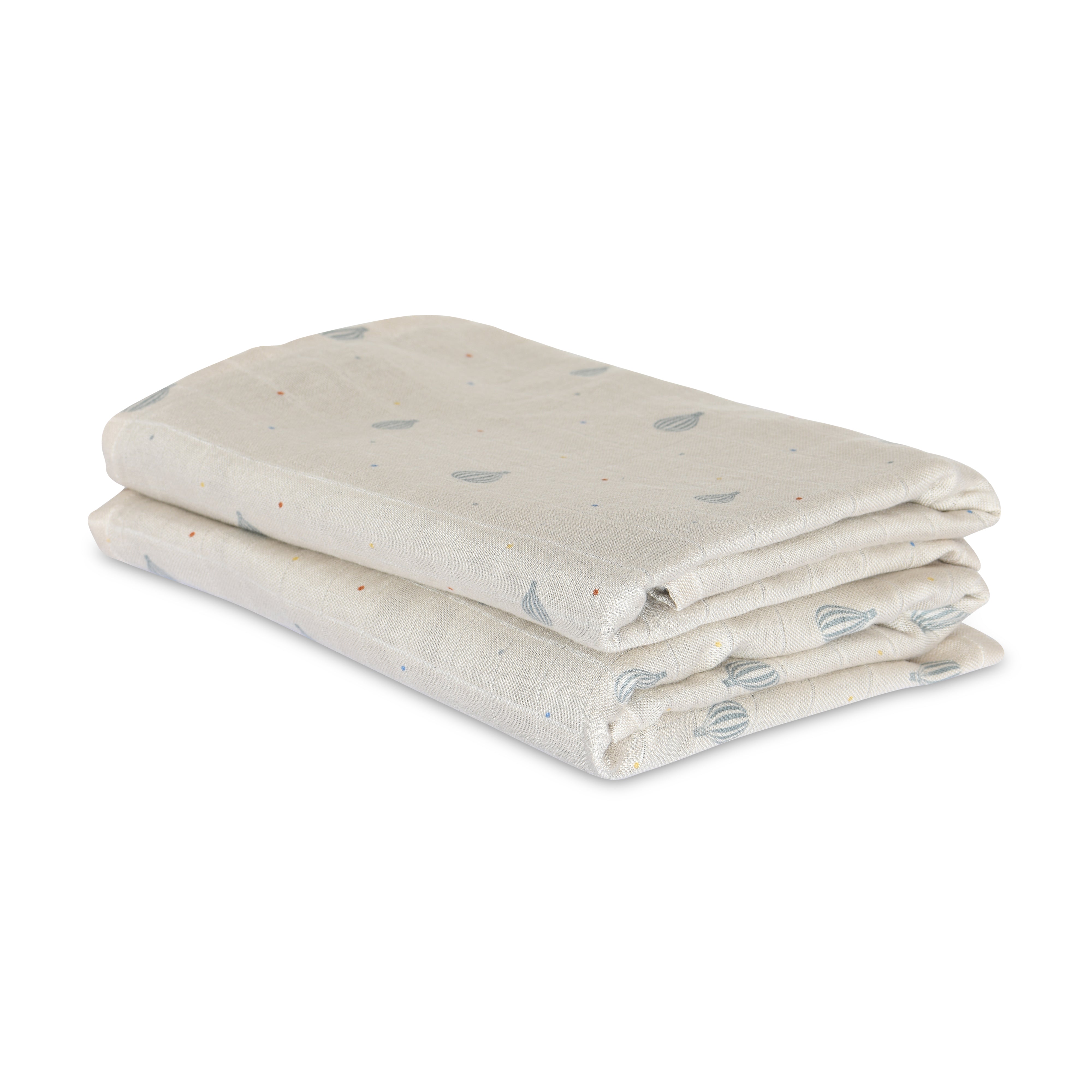 nuuroo Josefine bambus stofble - 2 stk. Stofble Air balloon dot