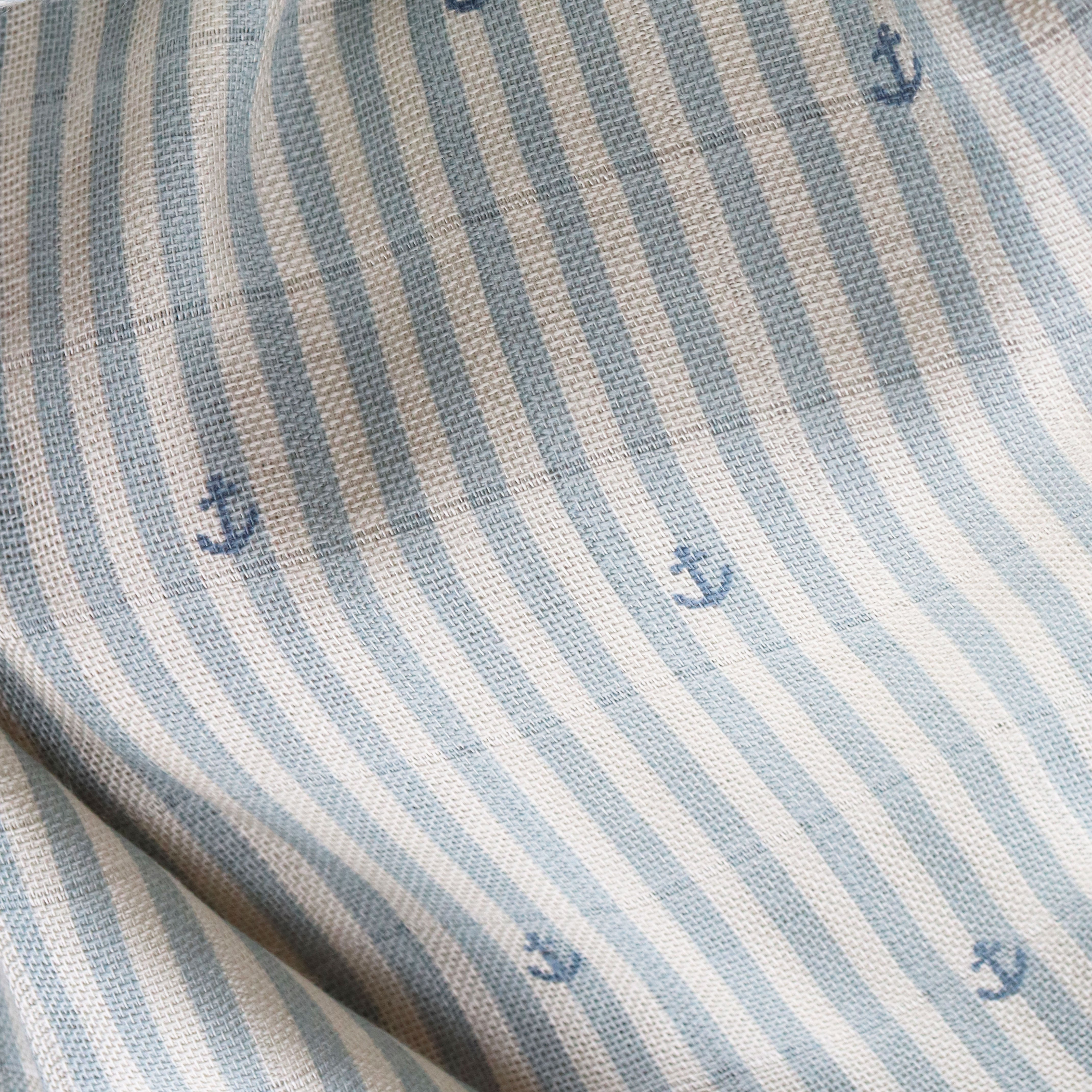 nuuroo Josefine bambus stofble - 2 stk. Stofble Stripe anchor