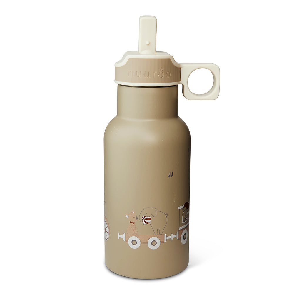 nuuroo Juno waterbottle - 350 ml Drikkeflaske Carnival train