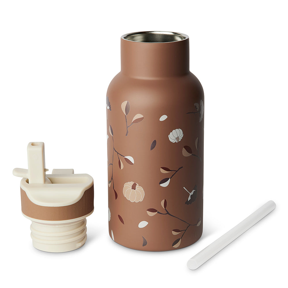 nuuroo Juno waterbottle - 350 ml Drikkeflaske Pumpkin flower
