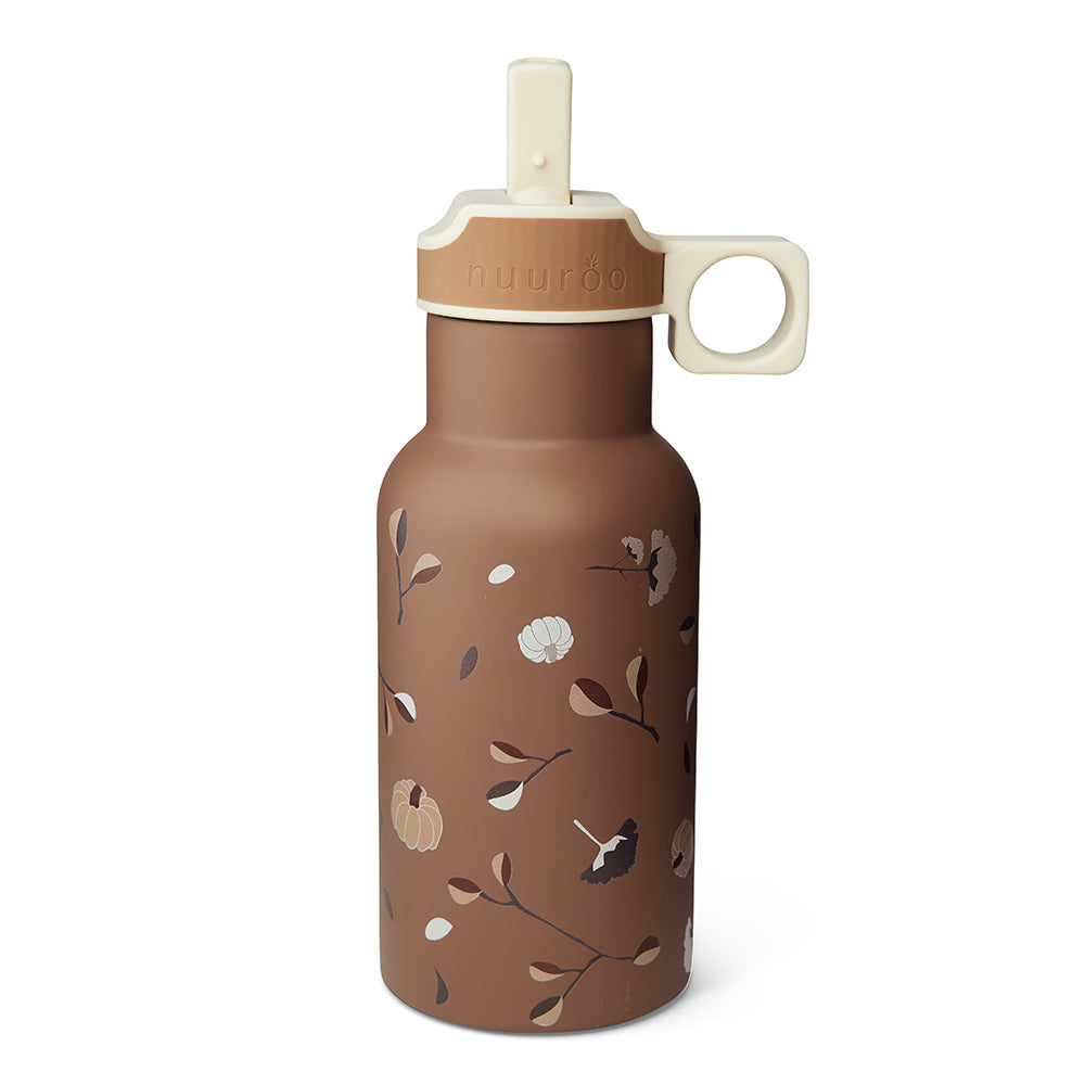 nuuroo Juno waterbottle - 350 ml Drikkeflaske Pumpkin flower