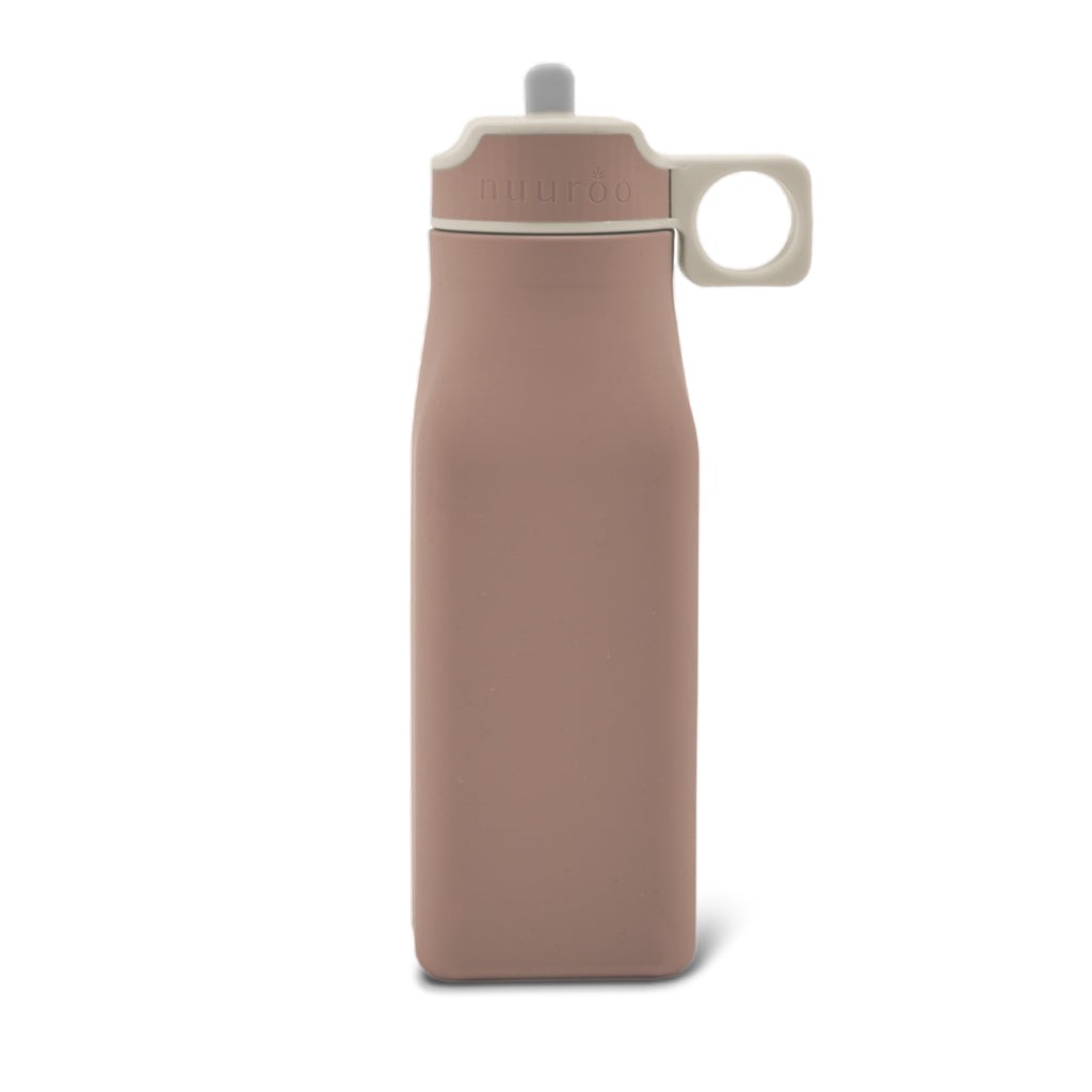 nuuroo Lindi silikone drikkedunk - 450 ml Drinking bottle Chocolate malt