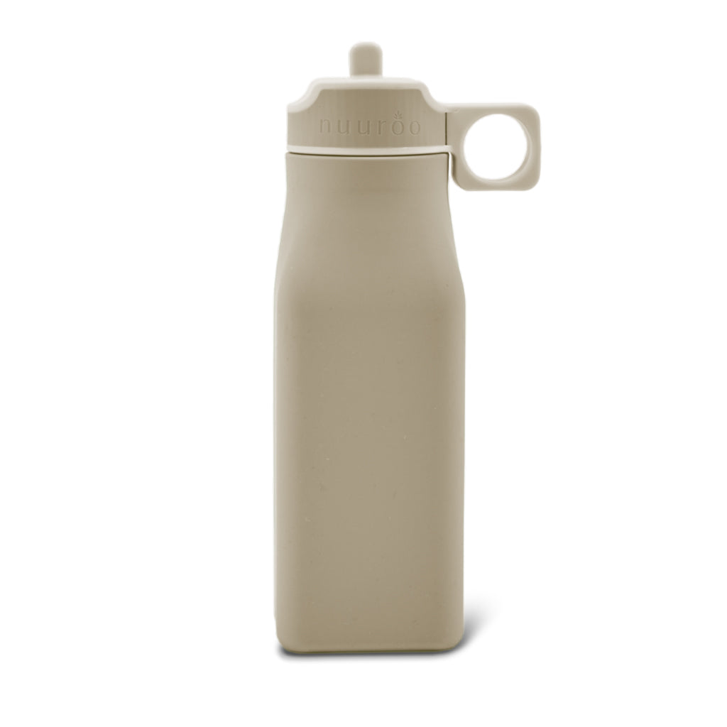 nuuroo Lindi silikone drikkedunk - 450 ml Drinking bottle Cobblestone