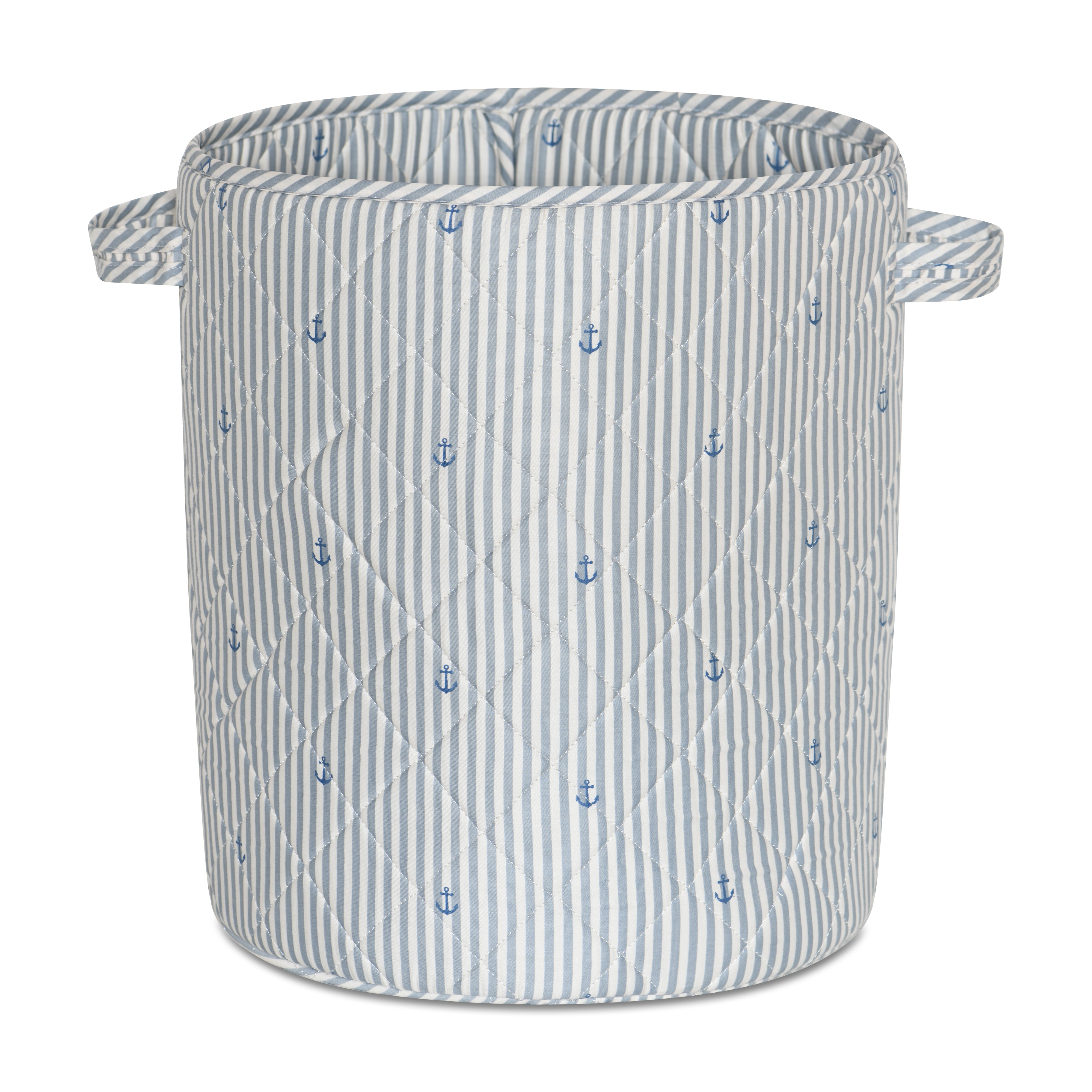 nuuroo Moe quilted opbevaringskurv - stor Storage bag Stripe anchor