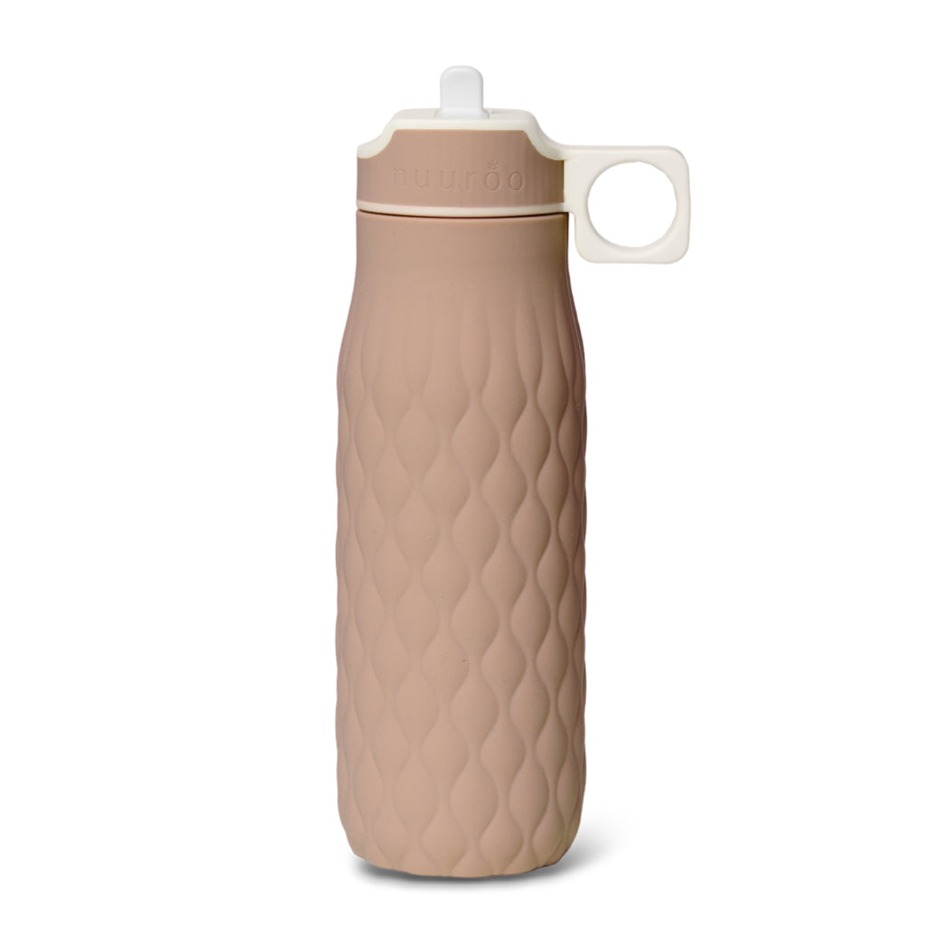 nuuroo Nima silikone drikkedunk - 400 ml Drinking bottle Chocolate malt
