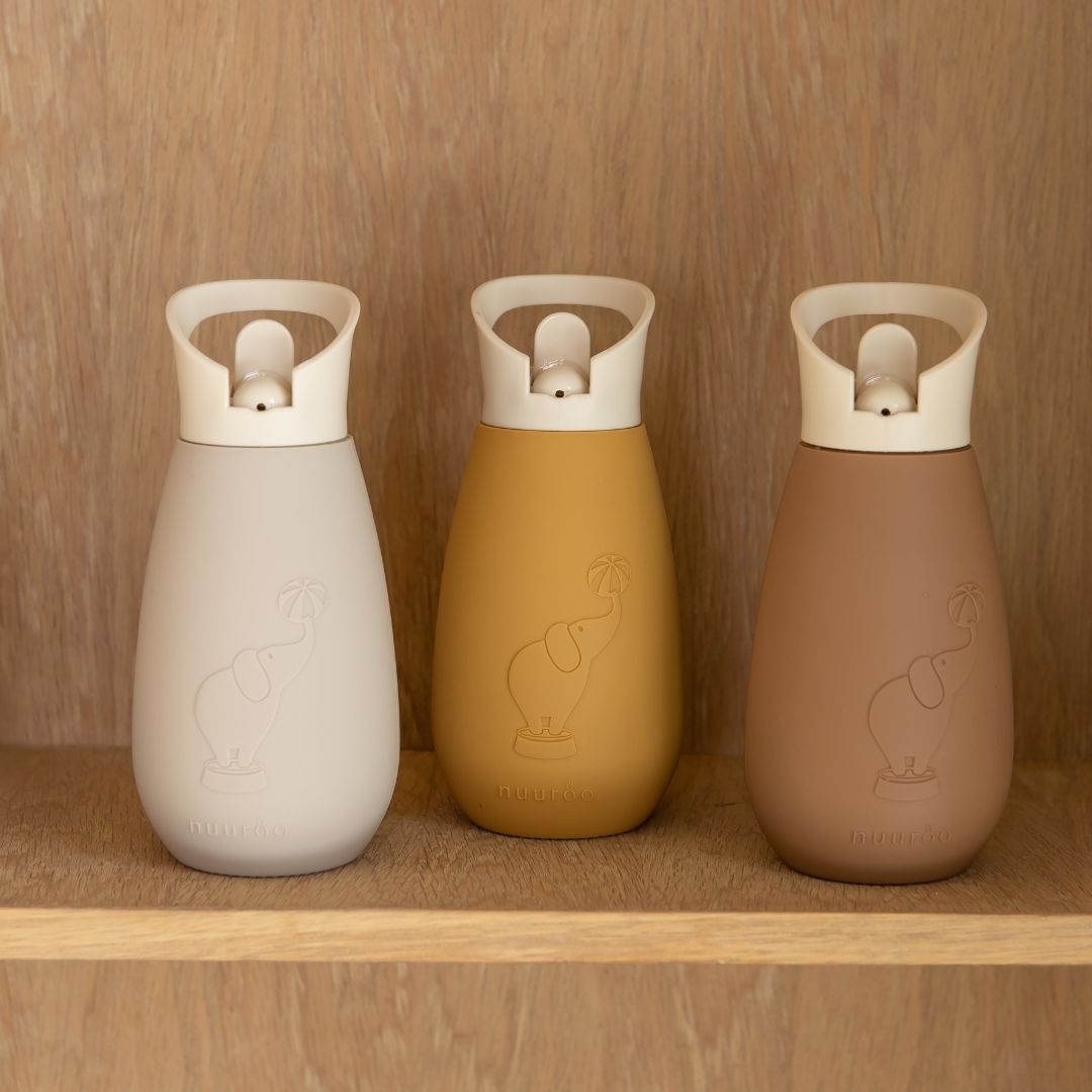 nuuroo Pax drikkedunk - 350 ml Drinking bottle Dusty yellow