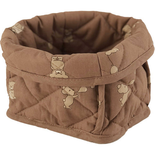 nuuroo Petu Petu - Kres quiltet opbevaringskurv - stor Storage bag Teddy