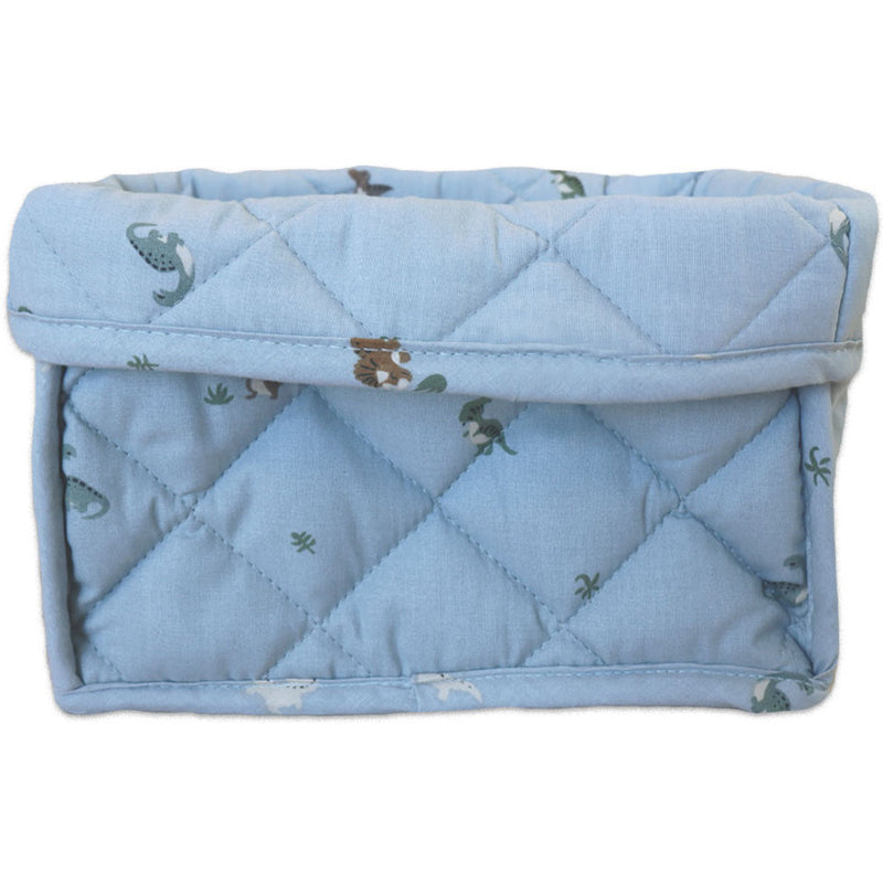 nuuroo Petu Petu - Kres quiltet opbevaringskurv - stor Storage bag Dino