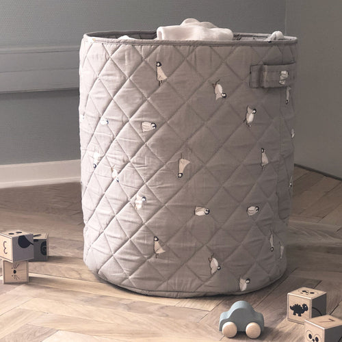 nuuroo Petu Petu - Ragge quiltet opbevaringskurv Storage bag Penguin