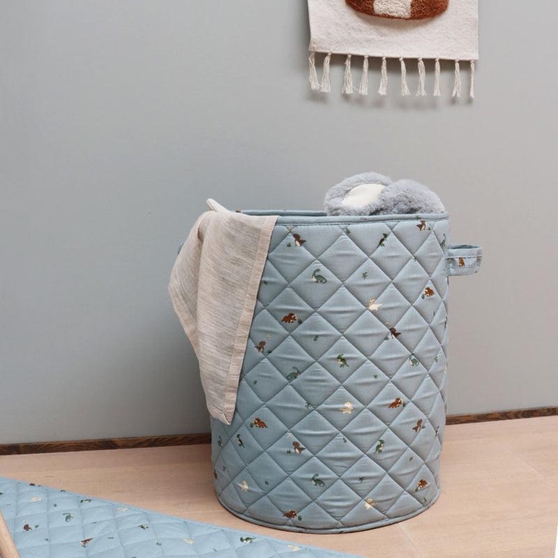 nuuroo Petu Petu - Ragge quiltet opbevaringskurv Storage bag Dino