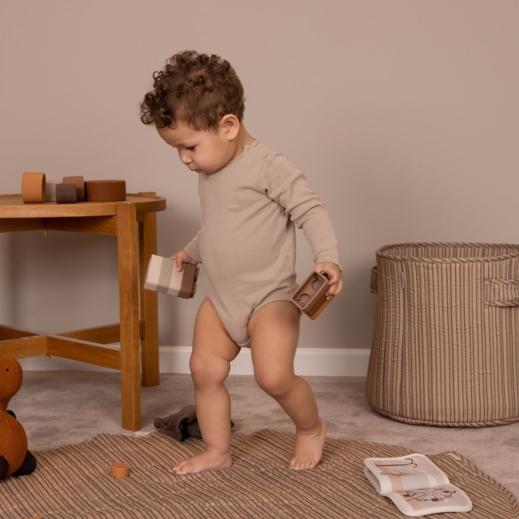 nuuroo Pile byggeklodser 10-pak Legetøj Brown color mix