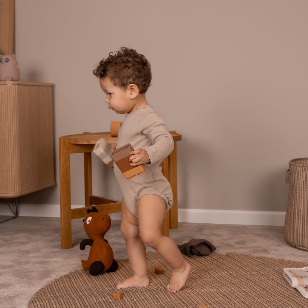 nuuroo Pile byggeklodser 10-pak Legetøj Brown color mix