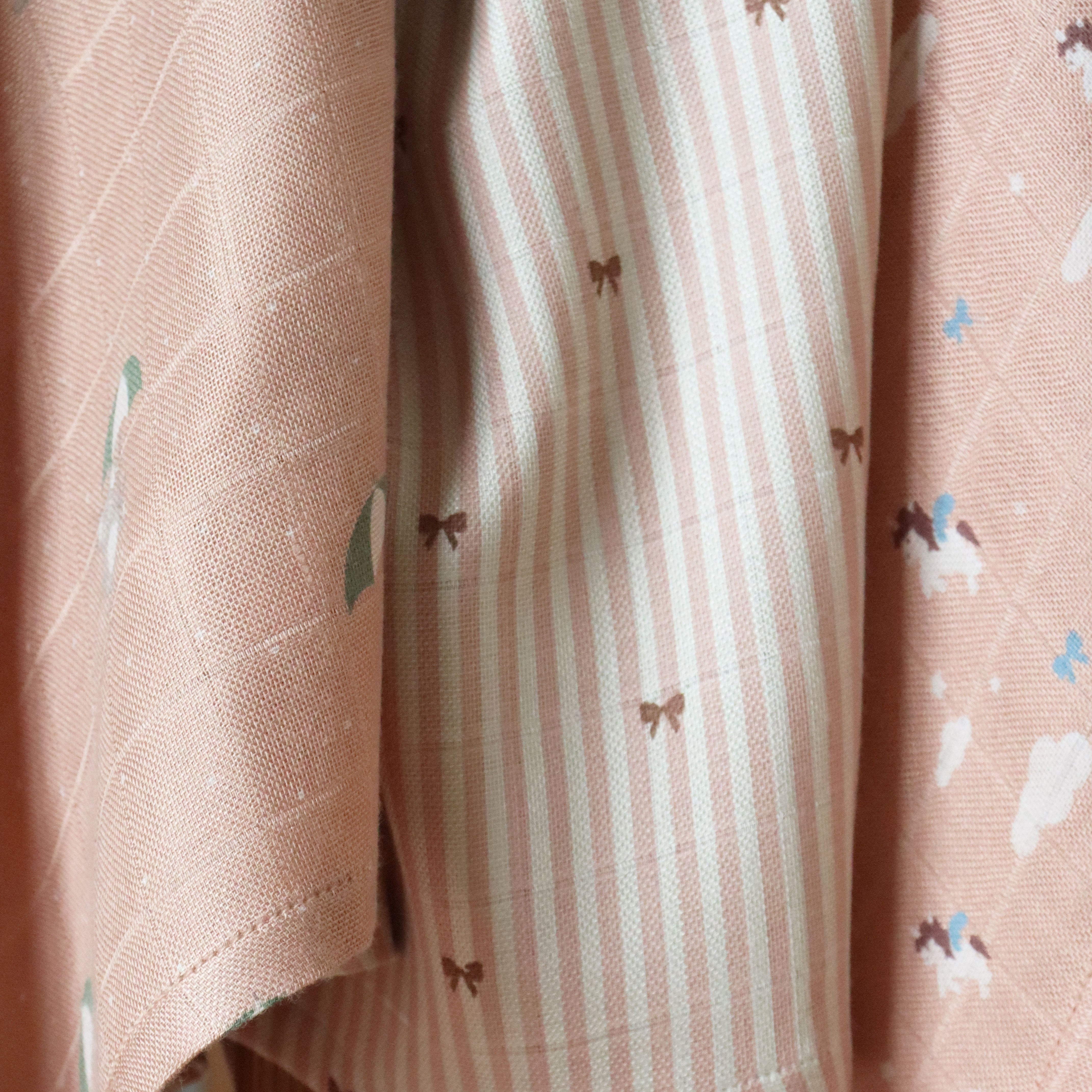 nuuroo Valentin bambus svøb Svøb Stripe bow