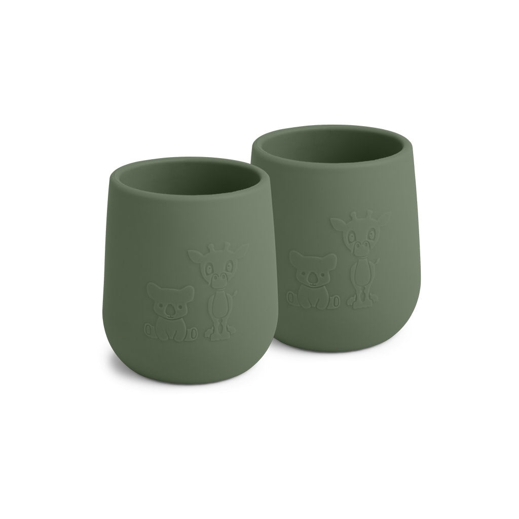nuuroo Abel silikone kop 2-pak Kop Dusty green