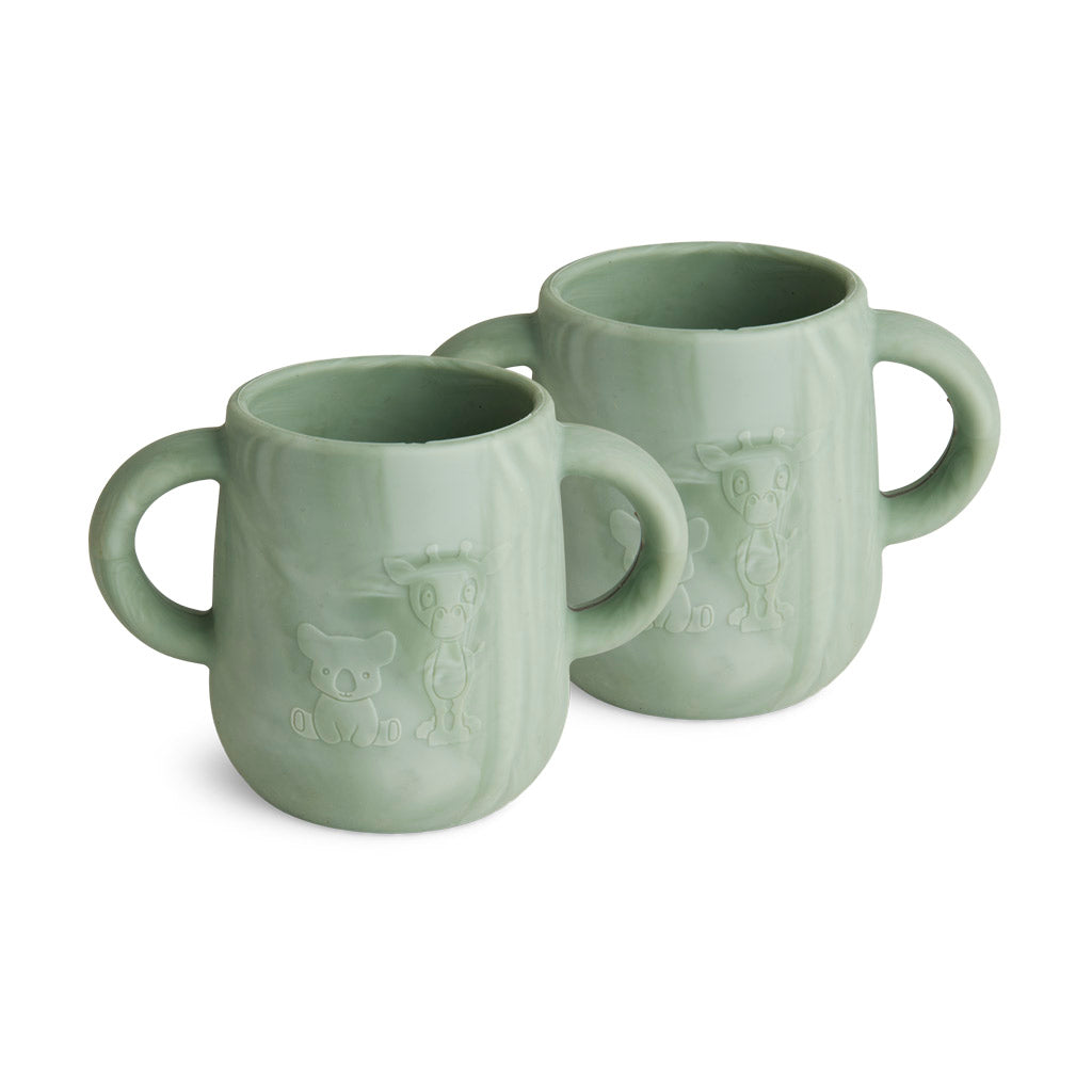 nuuroo Abiola silikone kop 2-pak Kop Light green mix