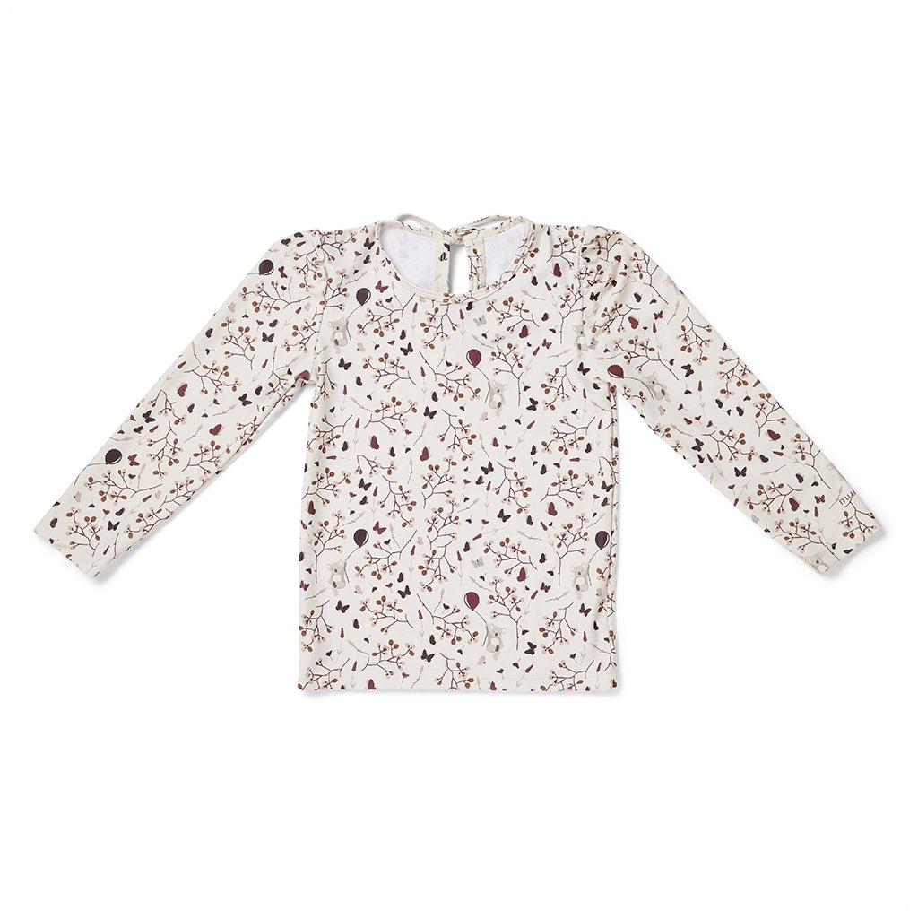 nuuroo Anne Tee LS Badetøj Koala Flower