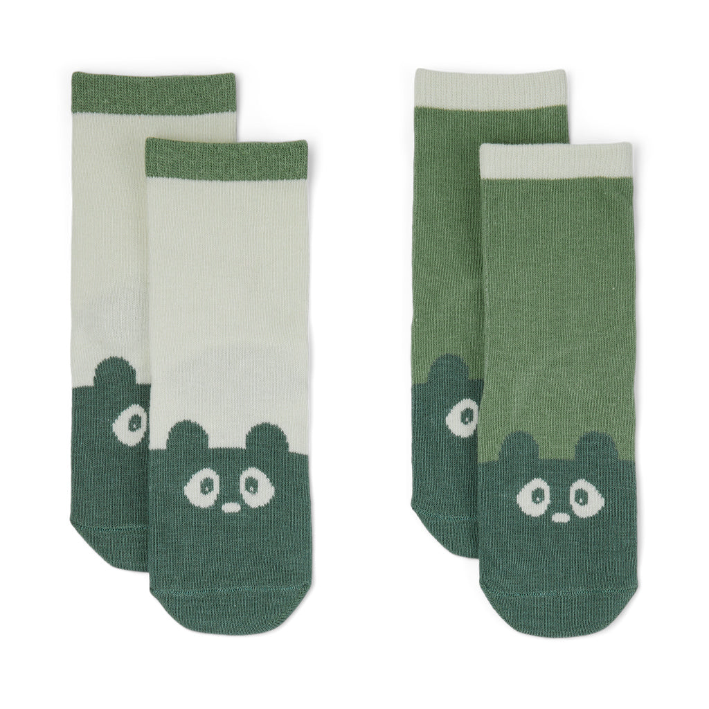 nuuroo Freja strømper - 2 stk. Strømper Light green / Warm green