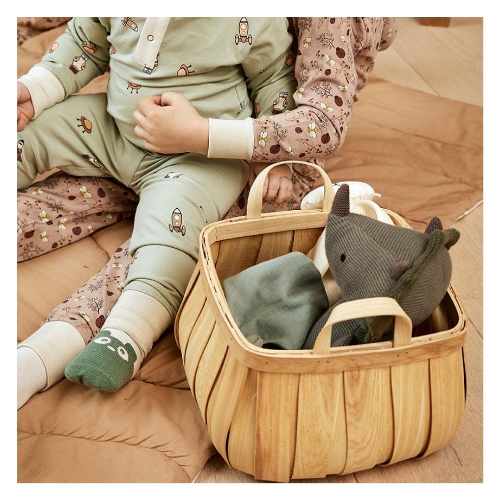 nuuroo Gabi strikket bamse Bamse Warm green