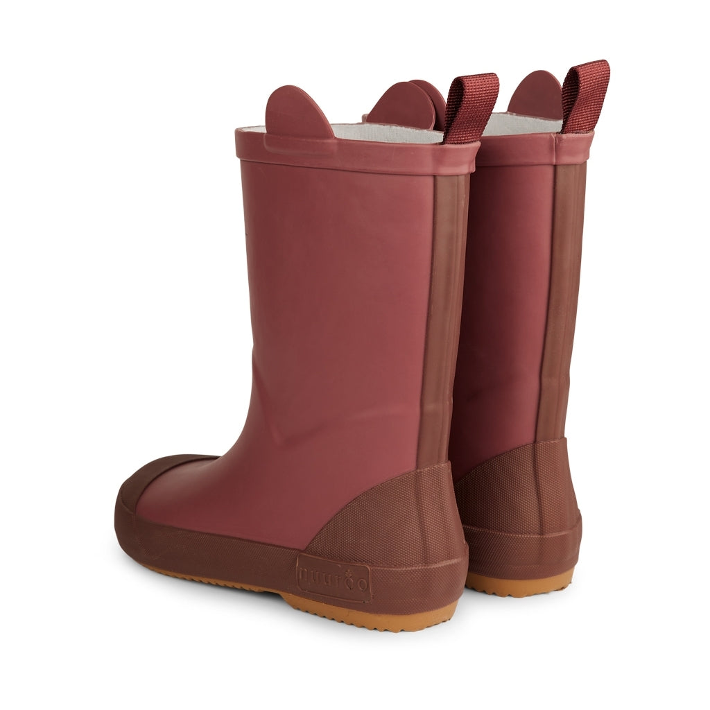 nuuroo Joe gummistøvler Gummistøvle Mahogany