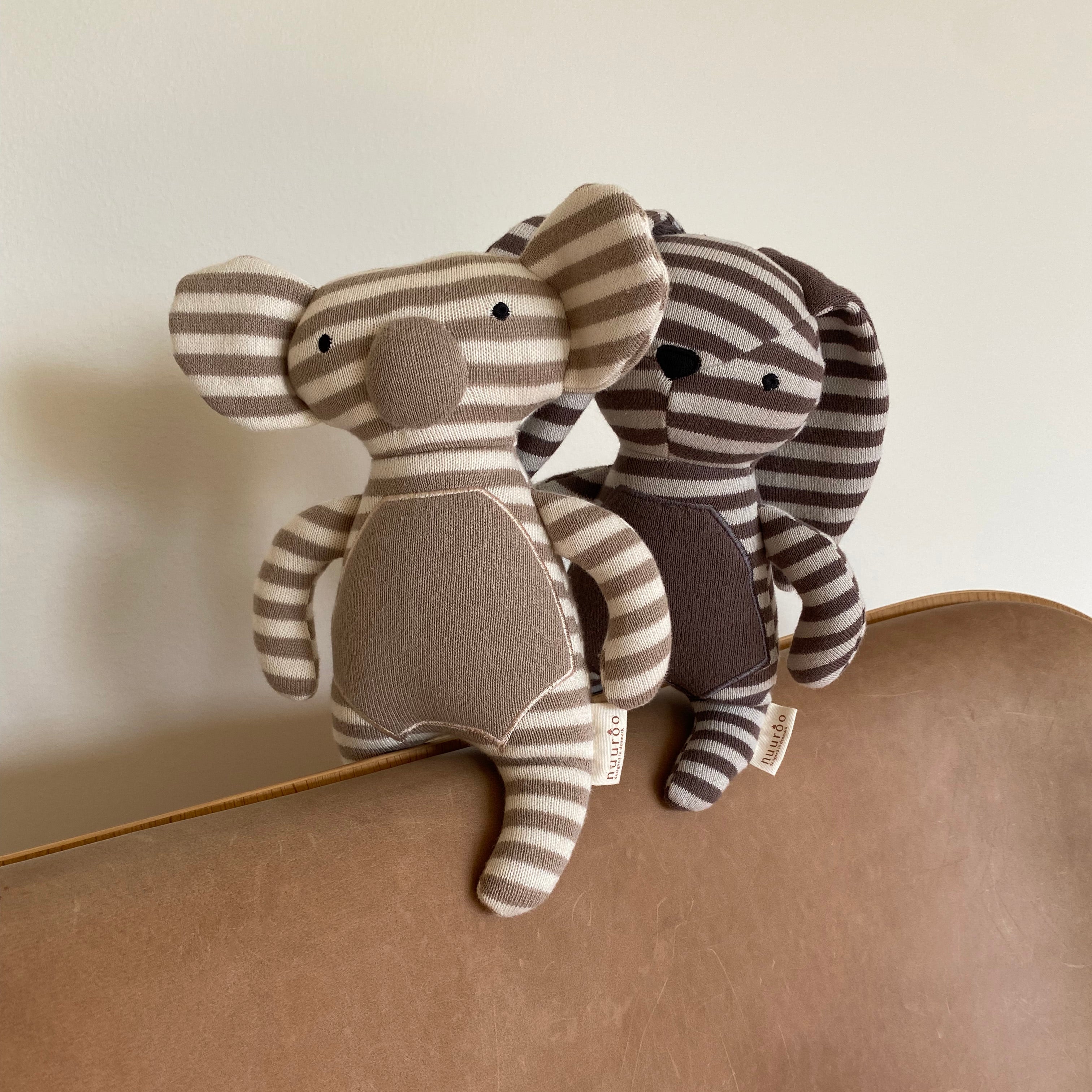 nuuroo Lily strikket bamse Bamse Cobblestone