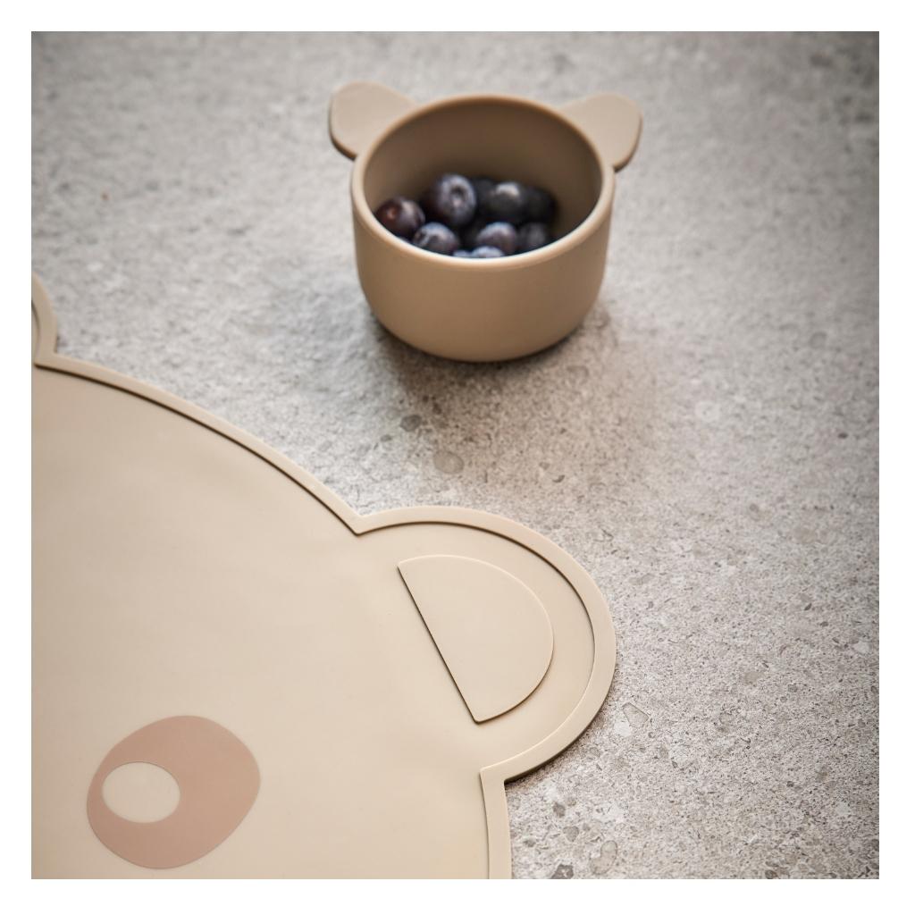nuuroo Rosa silikone snackskål - 2 stk. Snackskål Cobblestone
